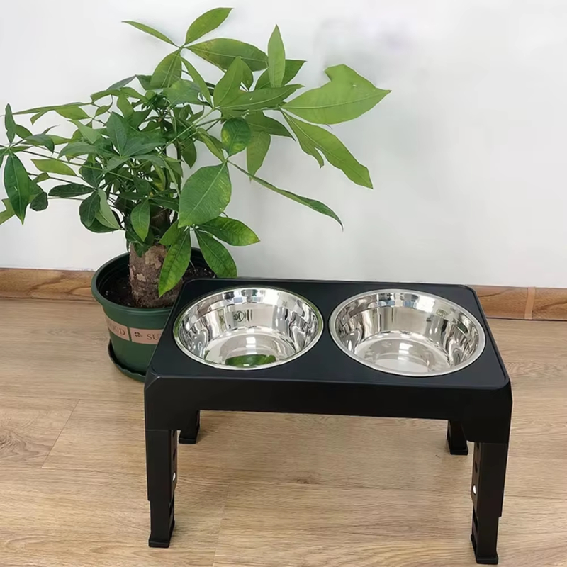 Elevated Dog Feeder Bowls Adju - Royal Canin Food Medium recension och pris