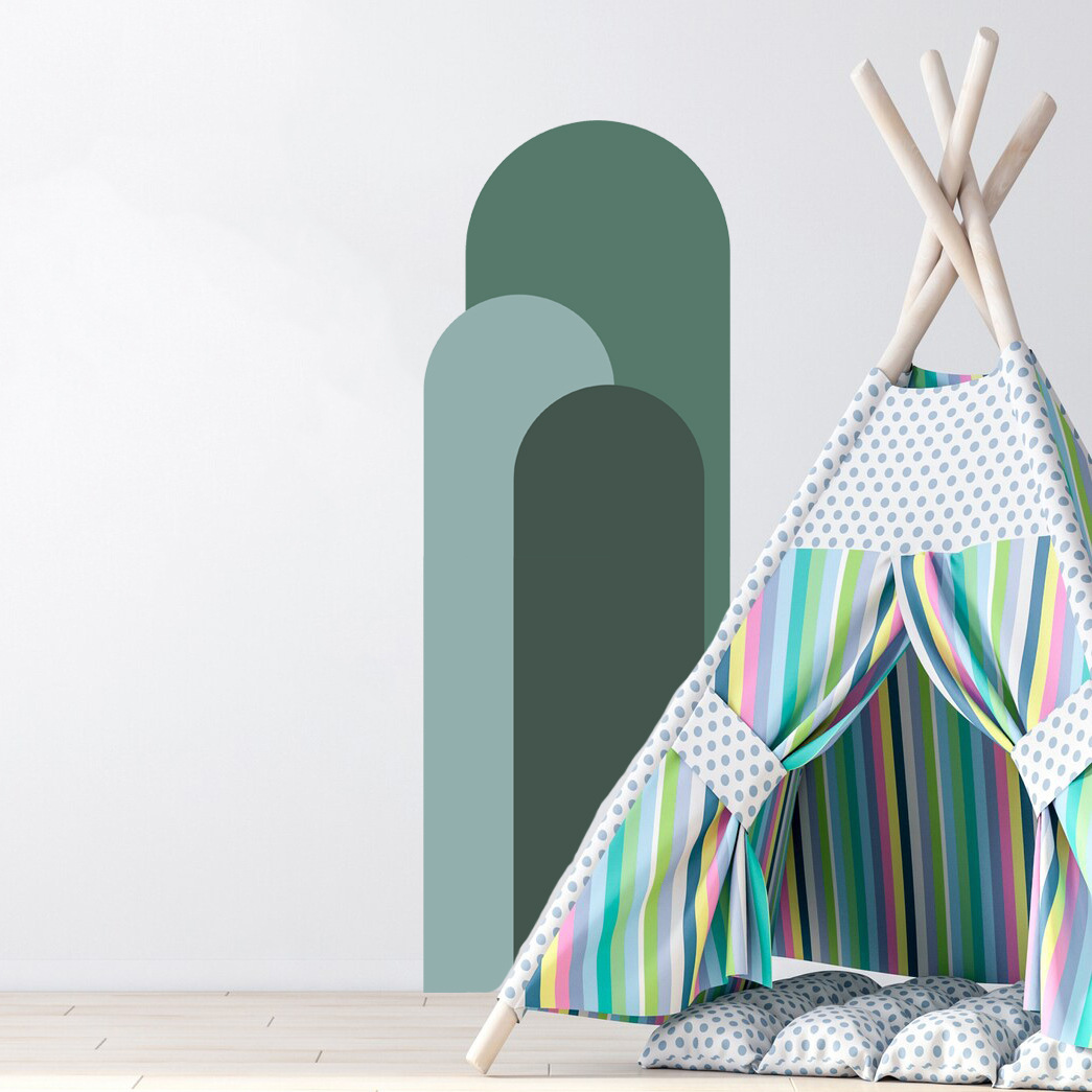 Bohemian Arch Wall Stickers Li - Pvc Panel Background recension och pris